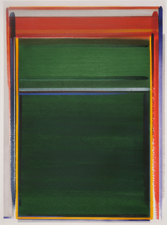 Peter van Drumpt: Aquarel, Z.T. Groen verkocht voor € 45!