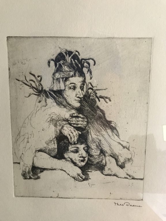 Theo damen, tekening man met hoofd kopen? Bied vanaf 100!