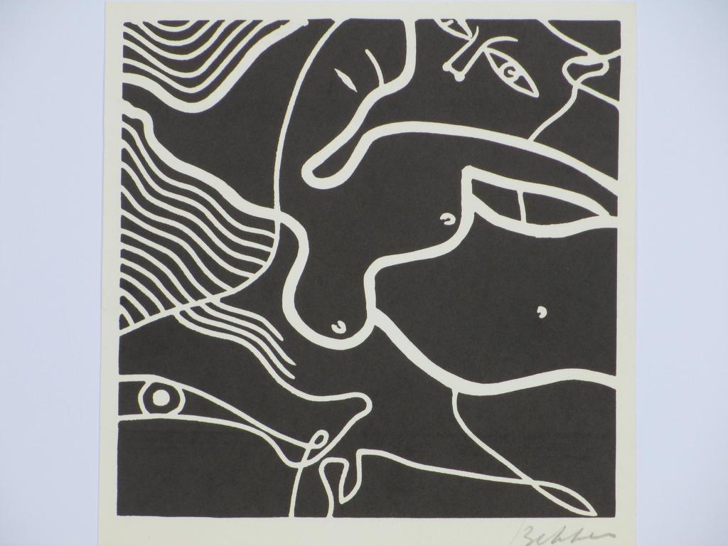 Jules Bekker, Vrouwelijk Naakt, Linosnede kopen? Bied vanaf 35!