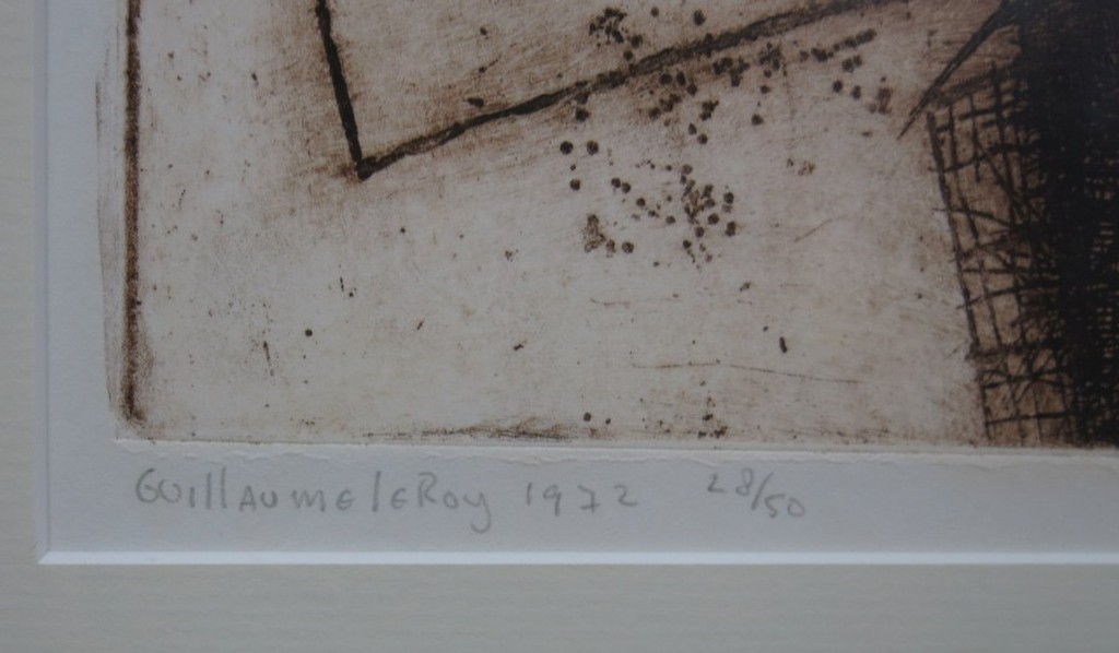 Guillaume Le Roy: Kleurenets, A - Ingelijst kopen? Bied vanaf 80!