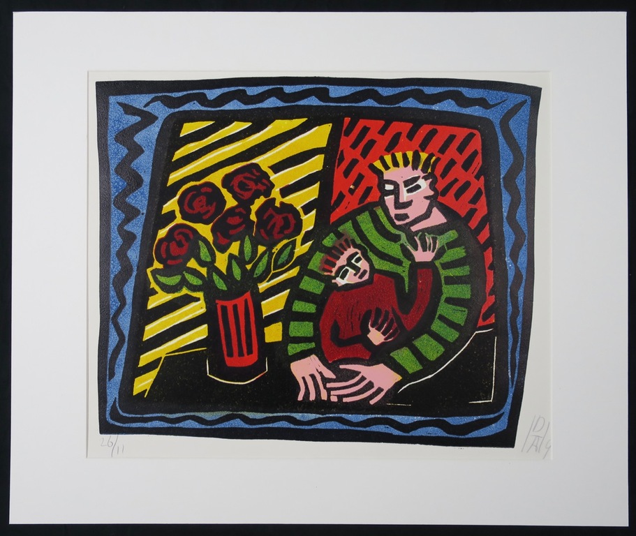 Onbekend gesigneerd: Lino, Zonder titel kopen? Bied vanaf 1!