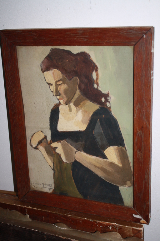 Louis Meurs HANDWERKENDE VROUW kopen? Bied vanaf 25!