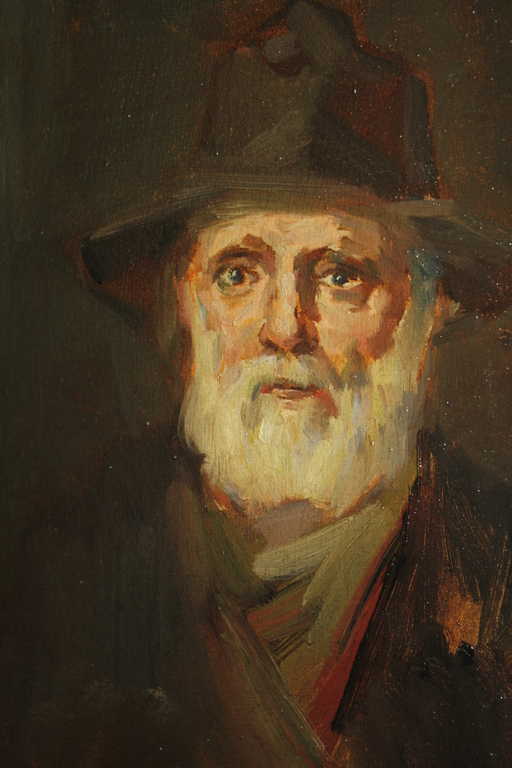 Hendrik van Leeuwen van oudewater - portret boer verkocht voor € 60!