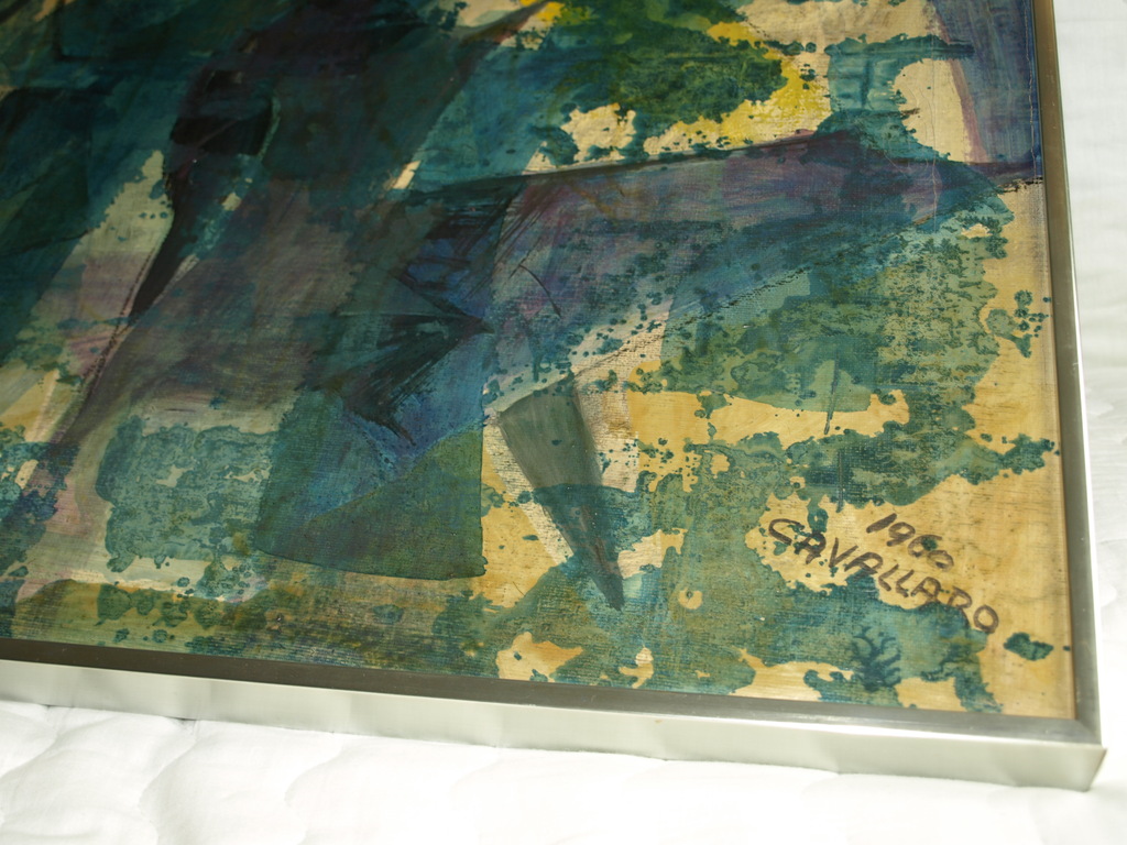 Vincent Cavallaro (1912-1985) – Olieverf op doek, gesigneerd, 1960  kopen? Bied vanaf 1!