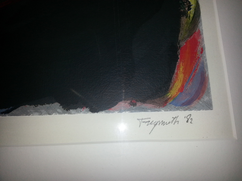 Alphons Freymuth (1940), litho 50/200, hand gesigneerd en genummerd kopen? Bied vanaf 95!