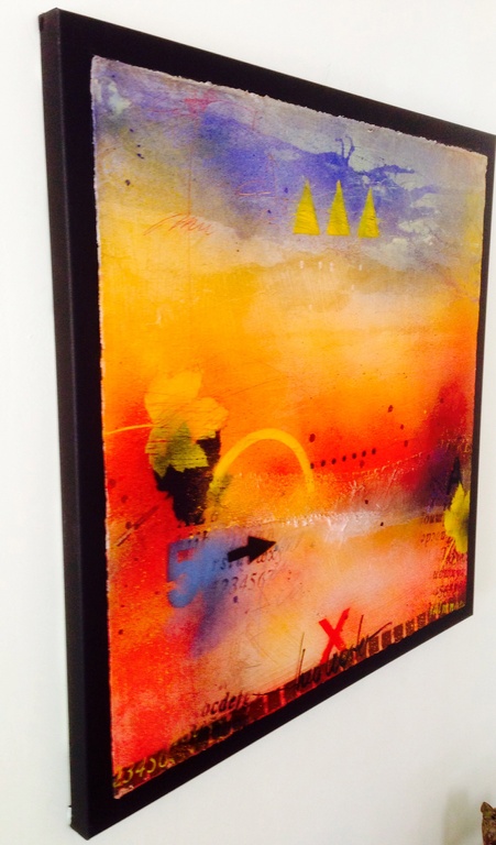 Theo koster, schilderij, blues at sunset. kopen? Bied vanaf 1!