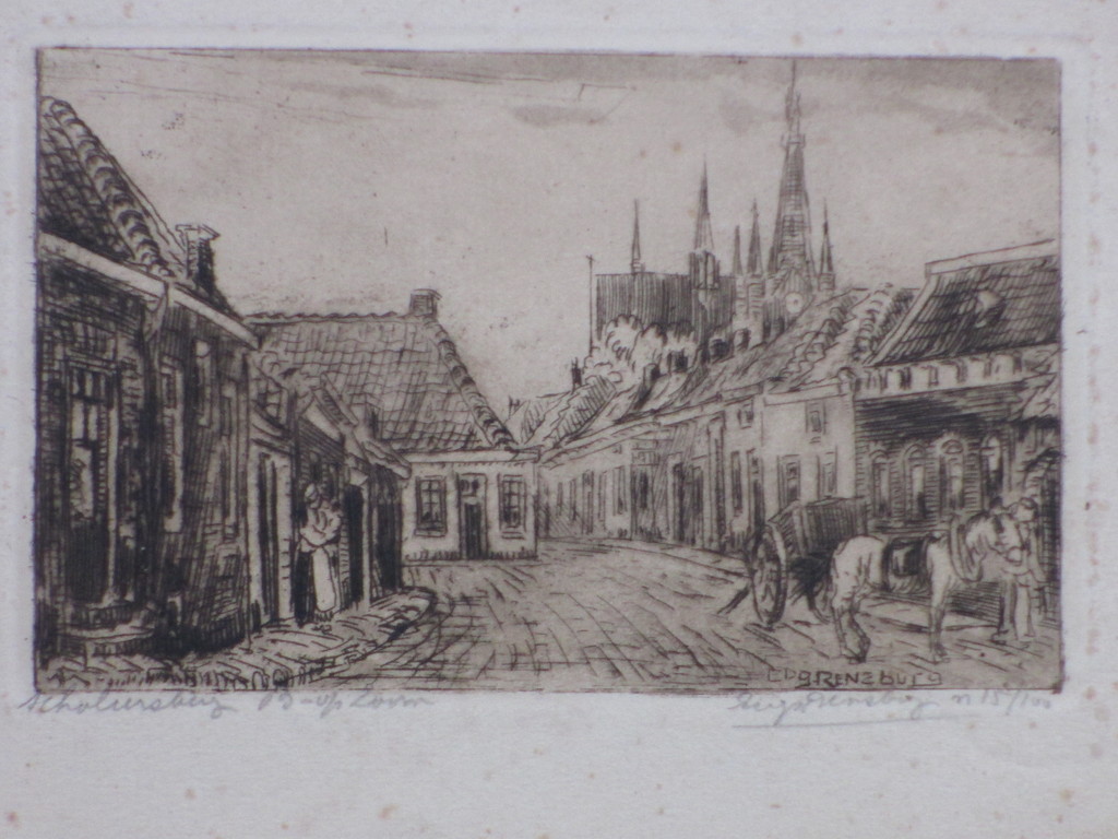 Eugene Rensburg, Scholiersberg Bergen op Zoom, Ets kopen? Bied vanaf 1!