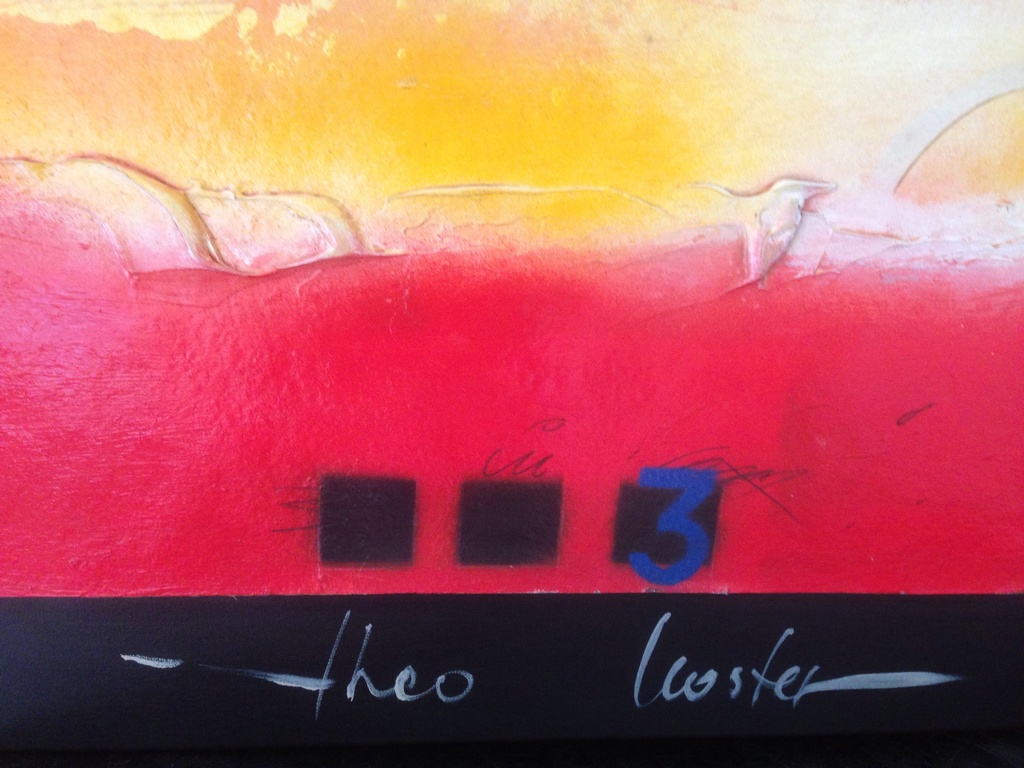 Theo koster , gemengde techniek, travelling kopen? Bied vanaf 1!