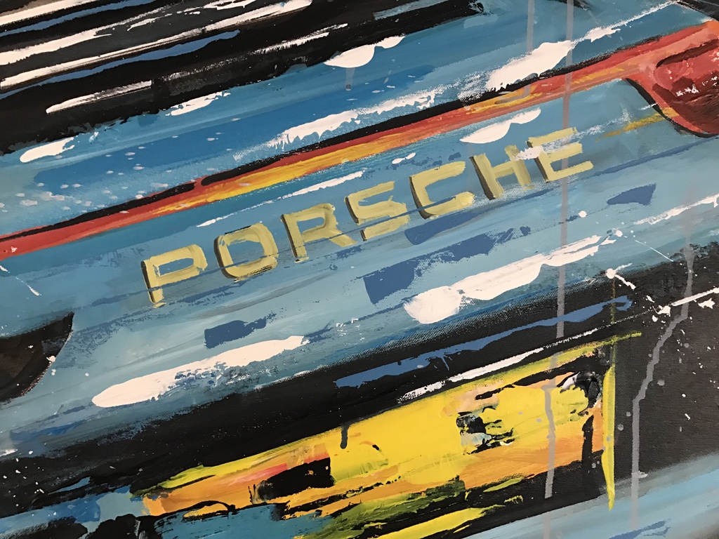 Eric Jan Kremer  acryl op doek  PORSCHE kopen? Bied vanaf 950!