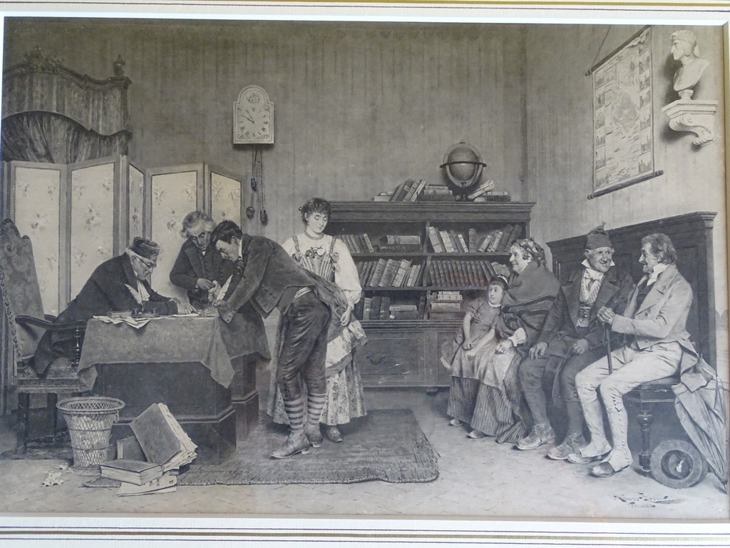 Arturo Ricci (1854-1919), Gravure, ingelijst kopen? Bied vanaf 20!