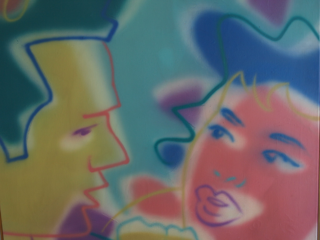 Dick van der Meijden : Airbrush – Mijn geliefde - gesigneerd & ingelijst – 1988  kopen? Bied vanaf 1!