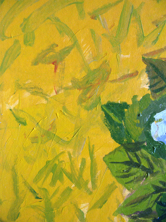 Hendrik Jan Visser (1945) - BOEKET - acryl op dik papier kopen? Bied vanaf 1!