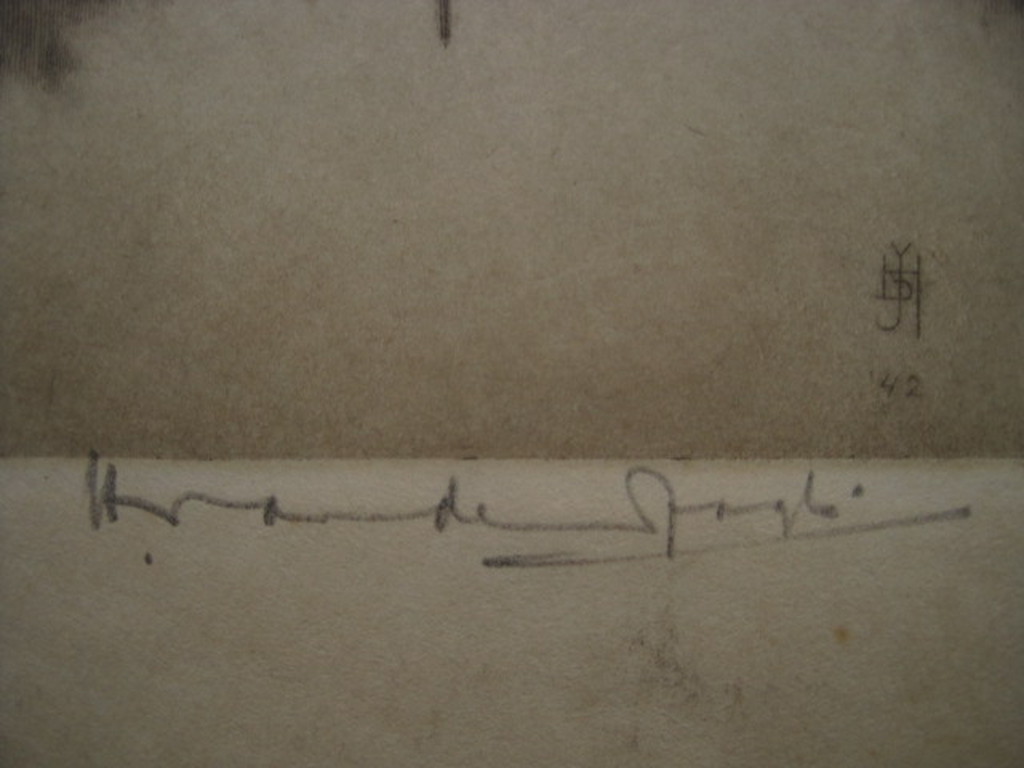 Herman van der Jagt (1882-1970) "Boerderijen aan het water" handgesigneerd 1942 kopen? Bied vanaf 1!