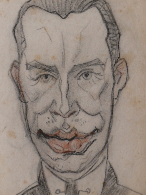 Hendrik IJkelenstam: 2 tekeningen, Spotprenten van Jan Vogel kopen? Bied vanaf 12!