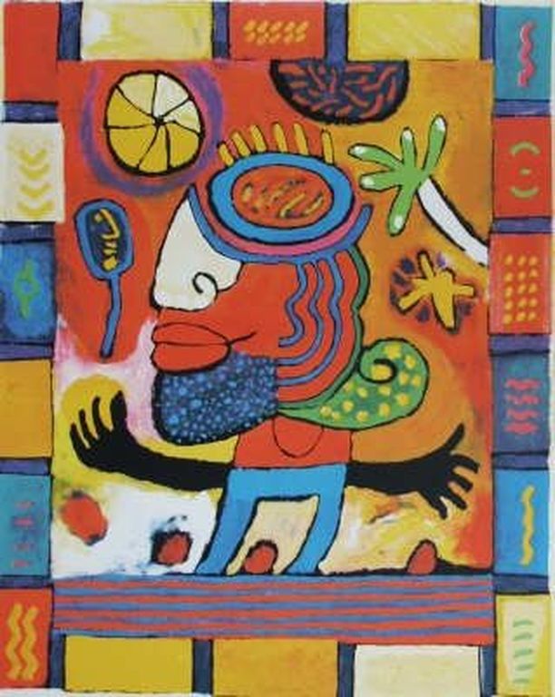 Clemens Briels ,zeldzame zeefdruk 'the convertible feeling''(collectors item!) kopen? Bied vanaf 285!