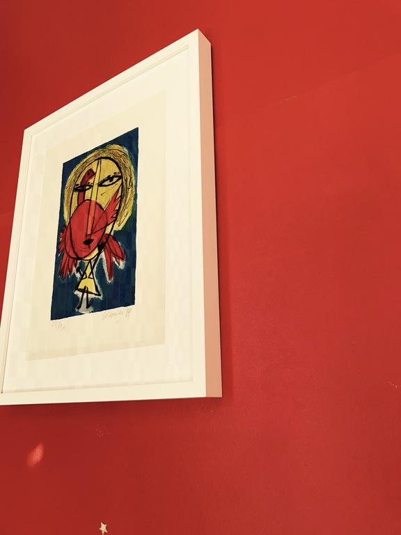 Corneille - Zeldzame litho - le rouge et le jaune  kopen? Bied vanaf 245!