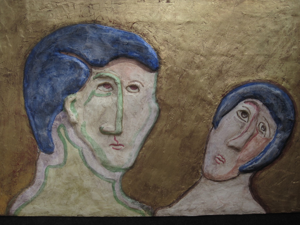 Juan Tajes (1946-) GROOT bas relief "Despures de Hacer" 2002  kopen? Bied vanaf 1!