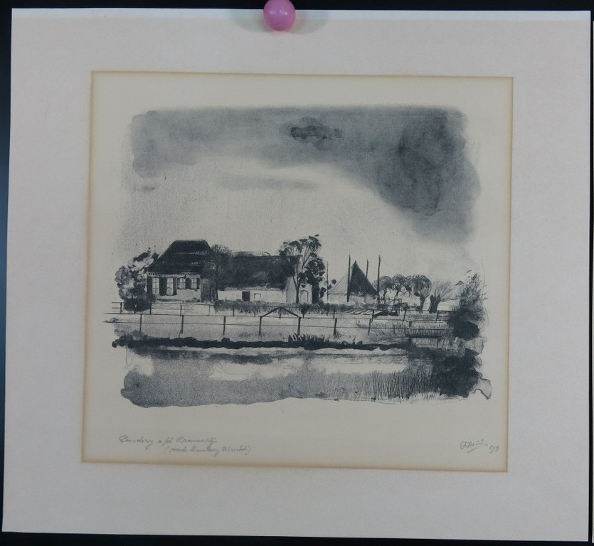 Frans Simons: Litho, Boerderij aan de Krommerijn kopen? Bied vanaf 1!