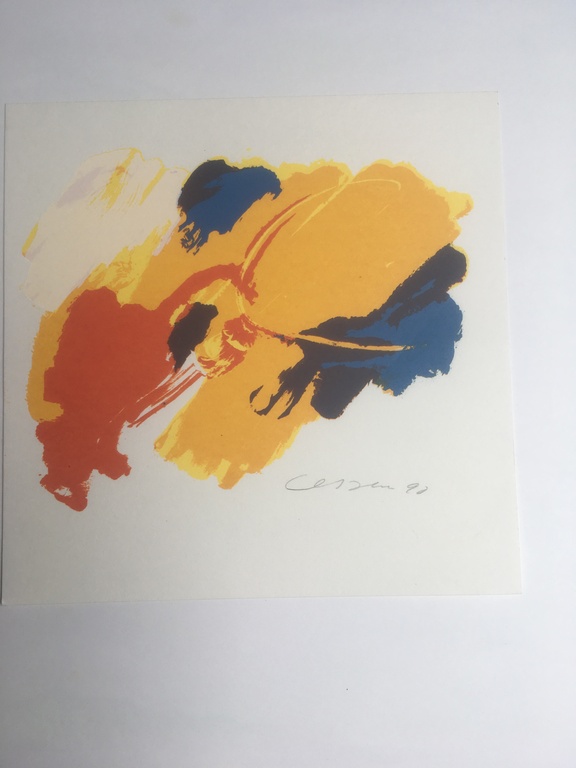 Henk van Vessem - zeefdruk - zonder titel. kopen? Bied vanaf 1!