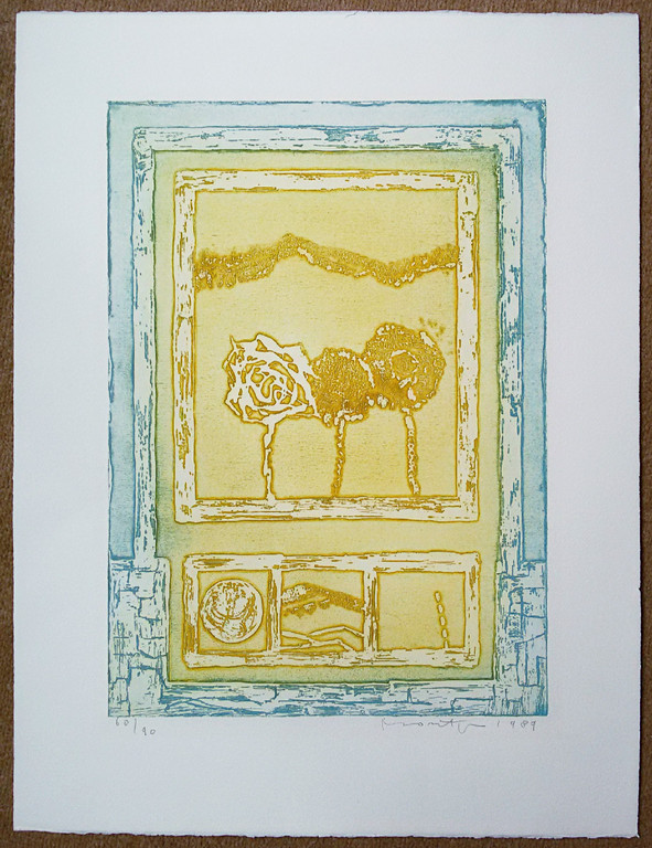 Jan Montyn - Lente, aquatint ets kopen? Bied vanaf 135!