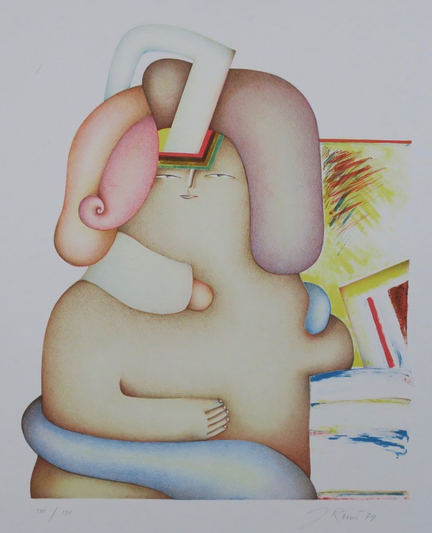 Jorg Reme: Litho, Zonder titel kopen? Bied vanaf 20!