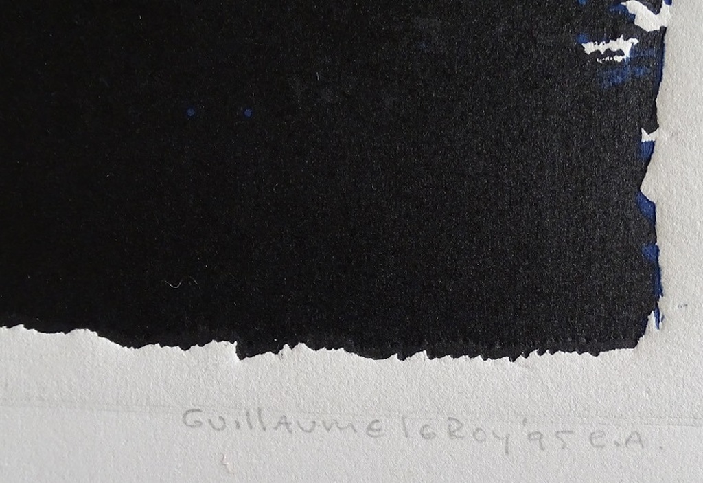 Guillaume le Roy, houtsnede, z.t.,1995 kopen? Bied vanaf 50!