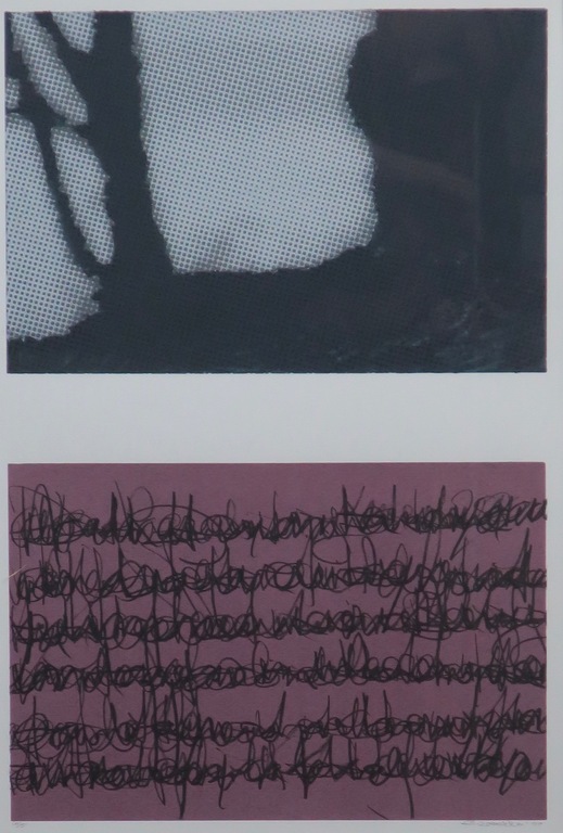 Bert Loerakker: Zeefdruk, Zonder titel -Ingelijst kopen? Bied vanaf 40!