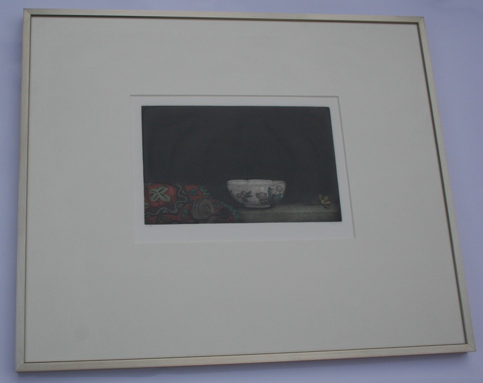 Tomoe Yokoi, mezzotint ets, gesigneerd, oplage 75 ex kopen? Bied vanaf 80!