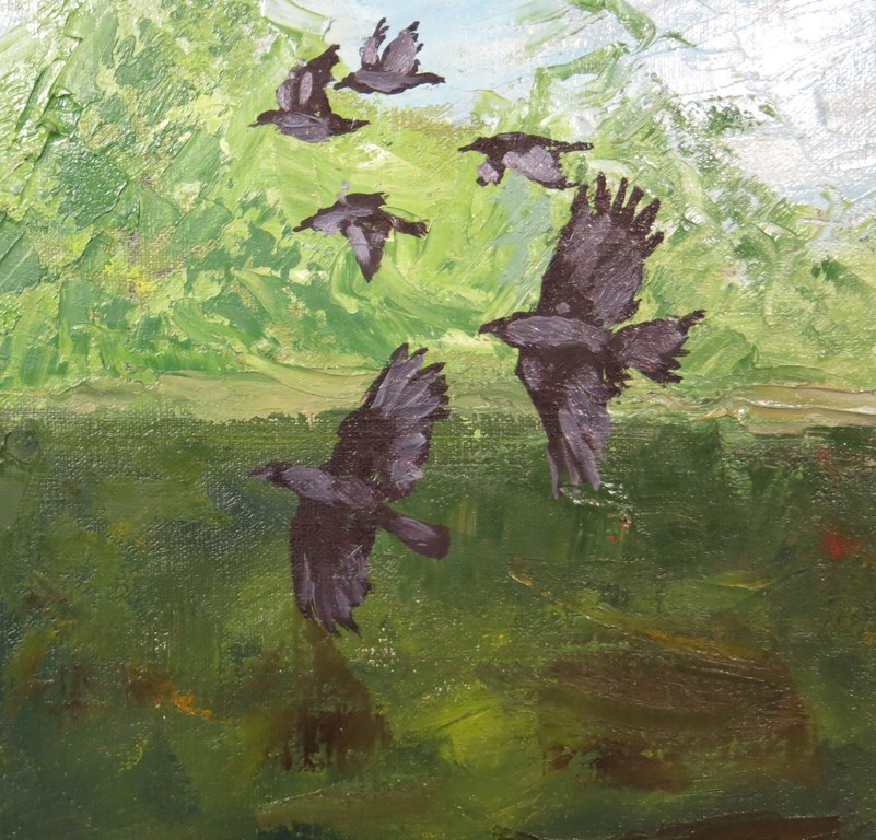 Andre Tigchelaar: Olieverf op Doek, Zomerdag - Ingelijst (groot) kopen? Bied vanaf 1!