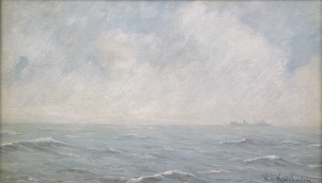 Willem C. Kalshoven, Zeegezicht verkocht voor € 210!