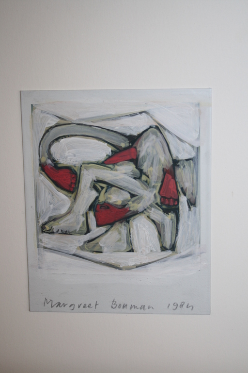 ABSTRACT SCHILDERIJTJE - MARGREE BOUMAN uit HAARLEM kopen? Bied vanaf 1!