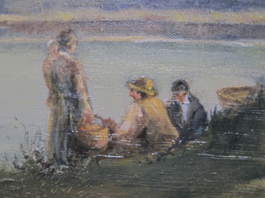 Arnout v Gilst 1898-1982 olieverf "bij het Vogelmeer Kennemerduinen" ca. 1930 kopen? Bied vanaf 1!