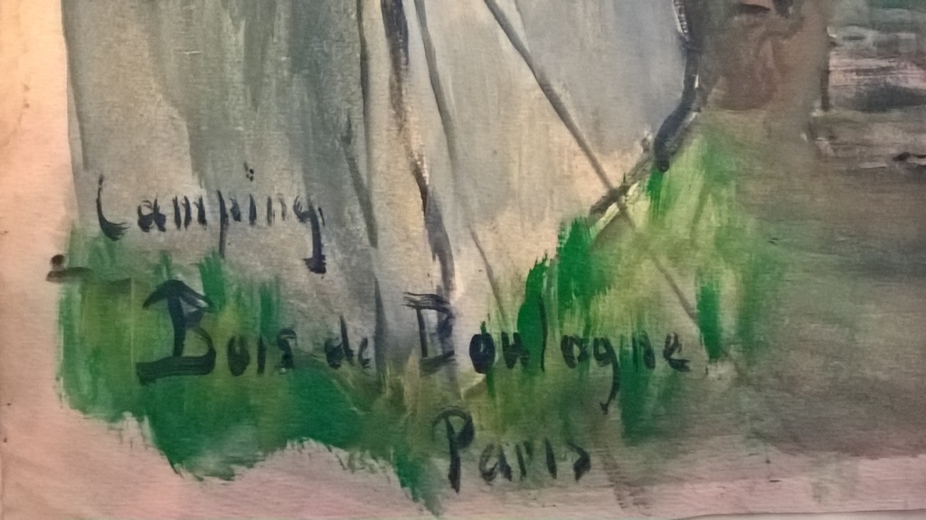  Jurcka W, gouache, bois de bologne paris kopen? Bied vanaf 80!