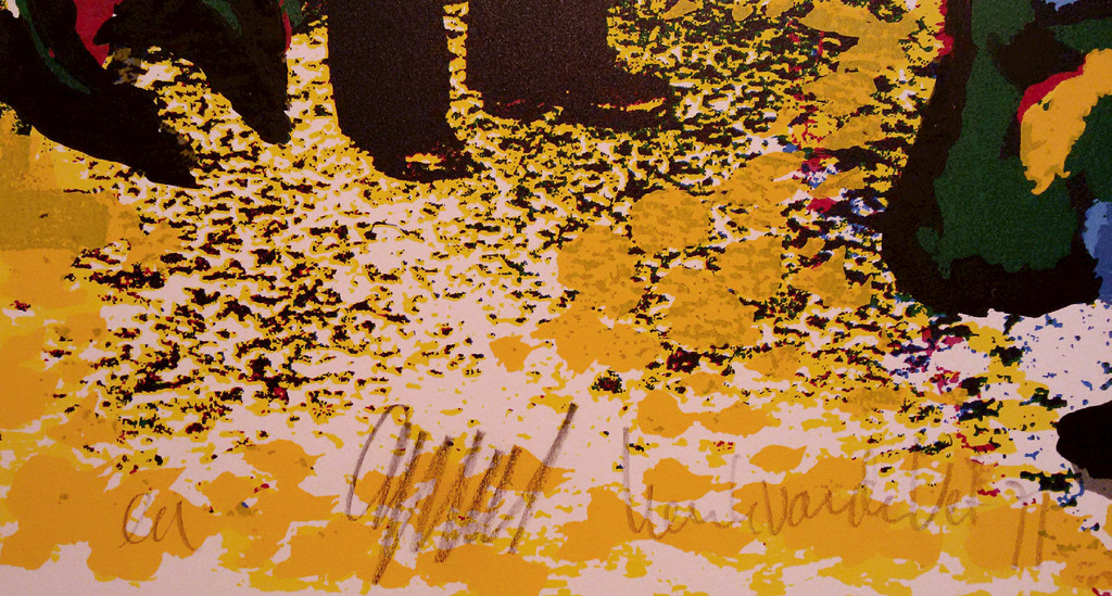 Karel Appel - De tovenaar, handgesigneerde zeefdruk kopen? Bied vanaf 1!