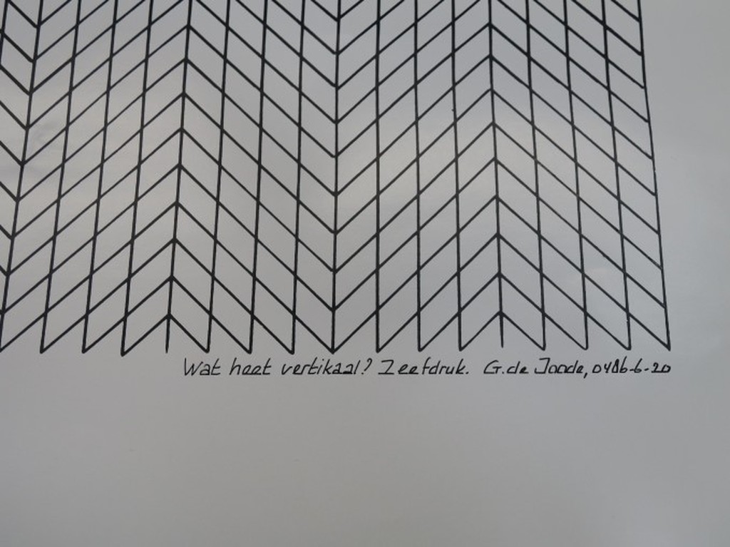 Ger de Joode: Zeefdruk, Wat heet vertikaal?  kopen? Bied vanaf 1!