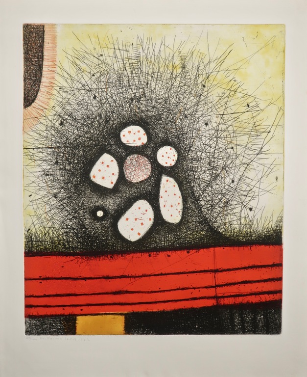 Guillaume le Roy: Ets, Zonder titel verkocht voor € 35!