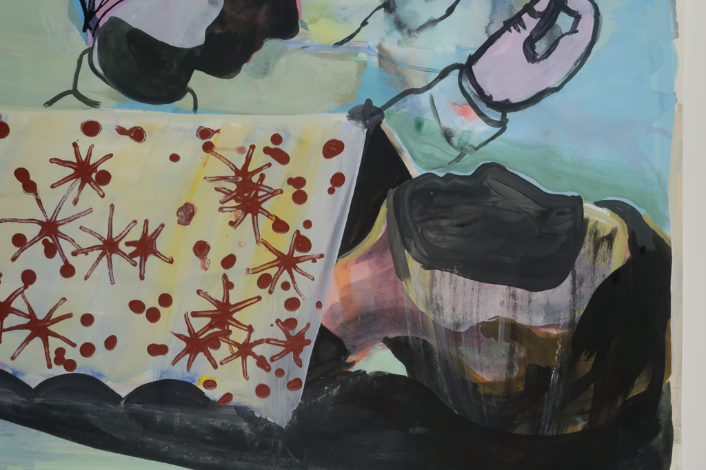 Rinke Nijburg: Gouache, Lucifer - Ingelijst (Groot) kopen? Bied vanaf 200!