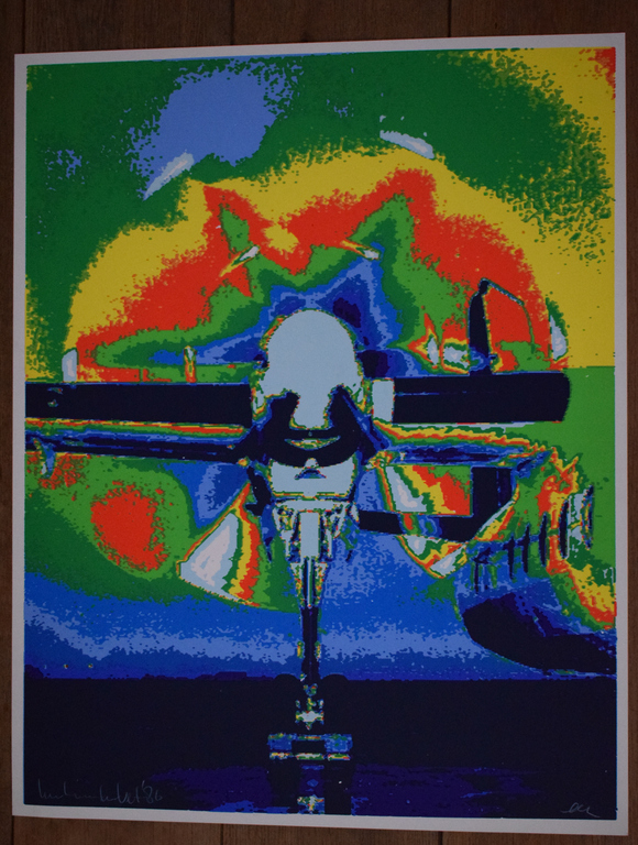 Henk van der Vet - Kleurenzeefdruk - Propeller kopen? Bied vanaf 1!