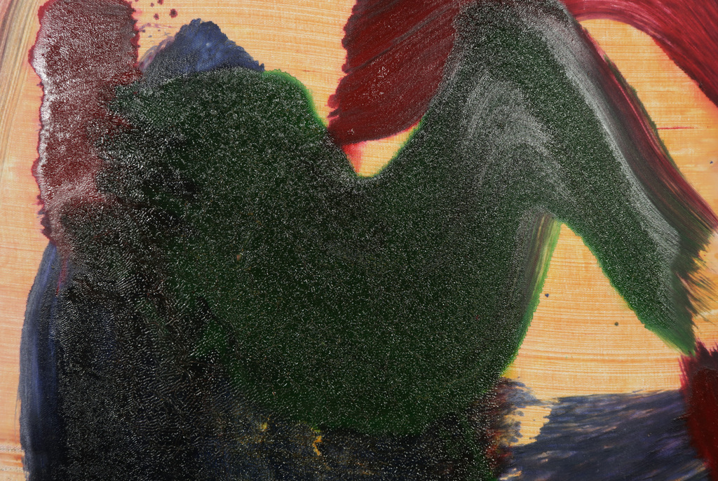 Matt Lamb: Olieverf en gemengde techniek op doek, Zonder titel kopen? Bied vanaf 300!