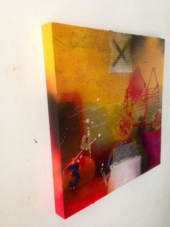 Theo koster, schilderij "on the move" kopen? Bied vanaf 1!