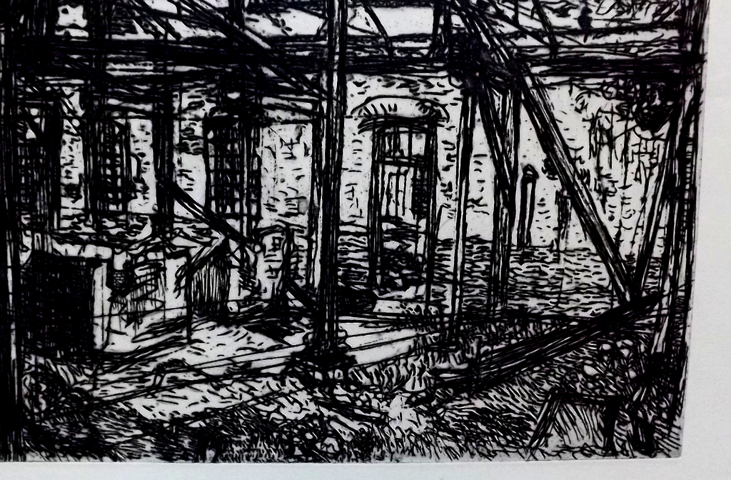 Henri Landier - 1935 - Frans - 56 jaar oude hand gesigneerde ets - XXL formaat kopen? Bied vanaf 1!