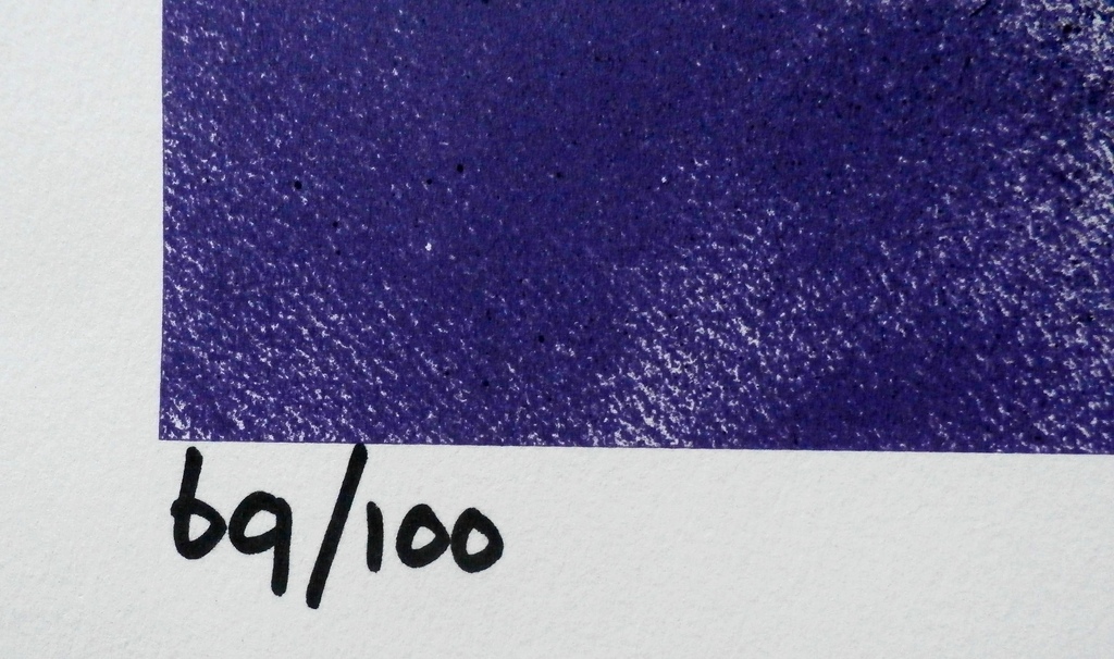 Herman Brood - zeefdruk: Man met hond kopen? Bied vanaf 275!