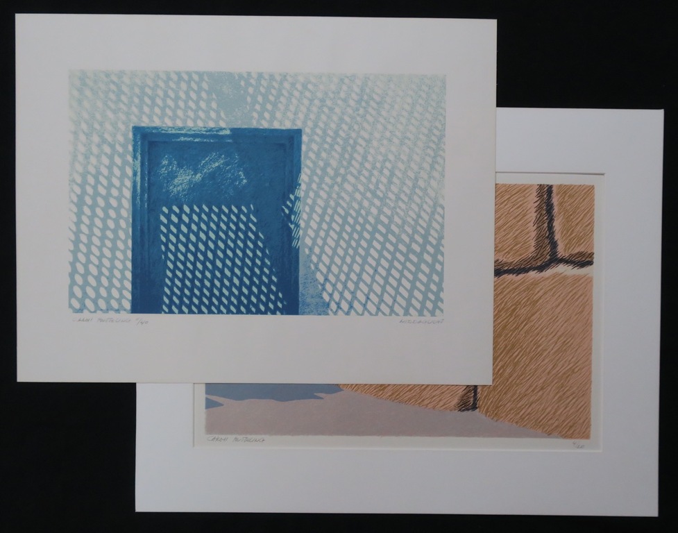 Lot met 2 zeefdrukken van Carmi Butteling: Middaglicht en Z.T.  kopen? Bied vanaf 1!