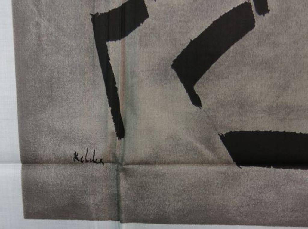 Toon Kelder: Zeefdruk op katoenzijde, Composition kopen? Bied vanaf 35!