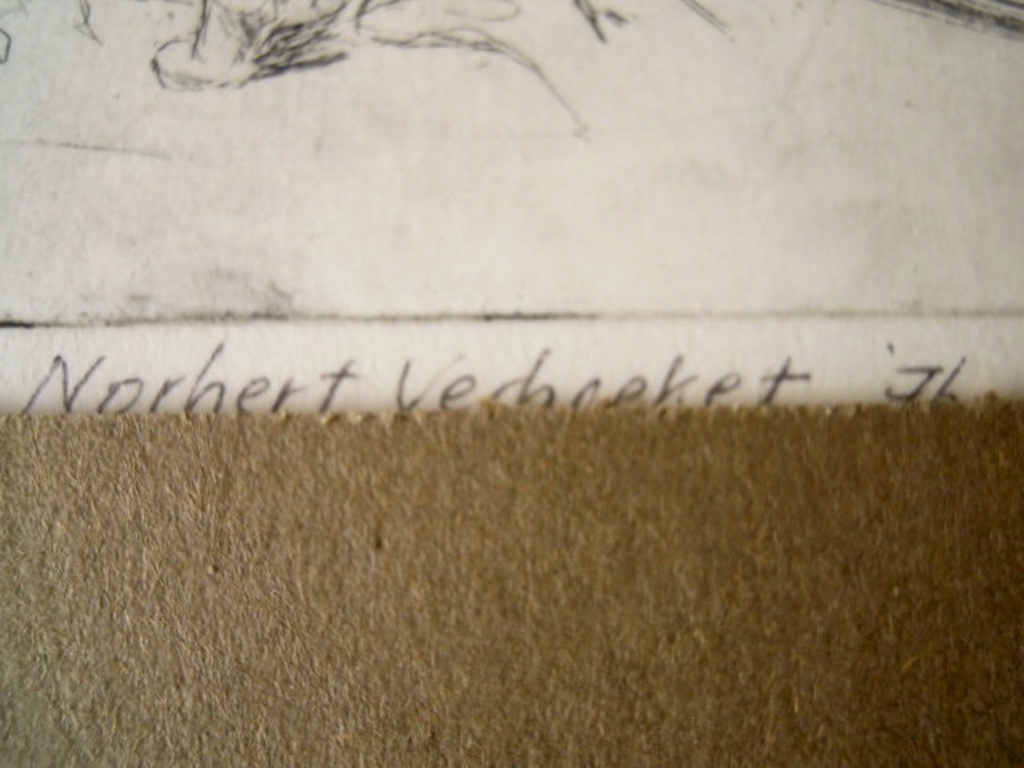 NORBERT VERBOEKET - ets LEDA vrouwelijk naakt 1976 nr. 5/10 - RKD geregistreerd kopen? Bied vanaf 1!