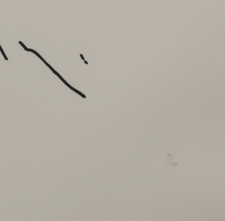 Jaap Hillenius: Litho, Zonder titel - Ingelijst kopen? Bied vanaf 1!