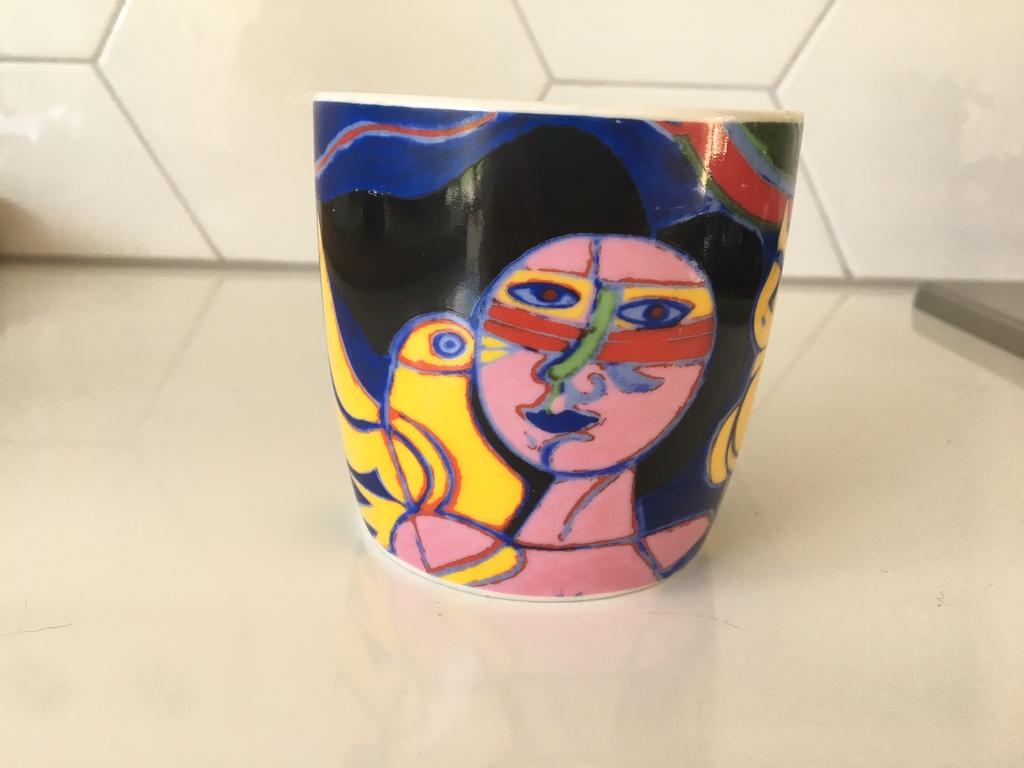 Corneille - twee porseleinen koffiemokken kopen? Bied vanaf 1!