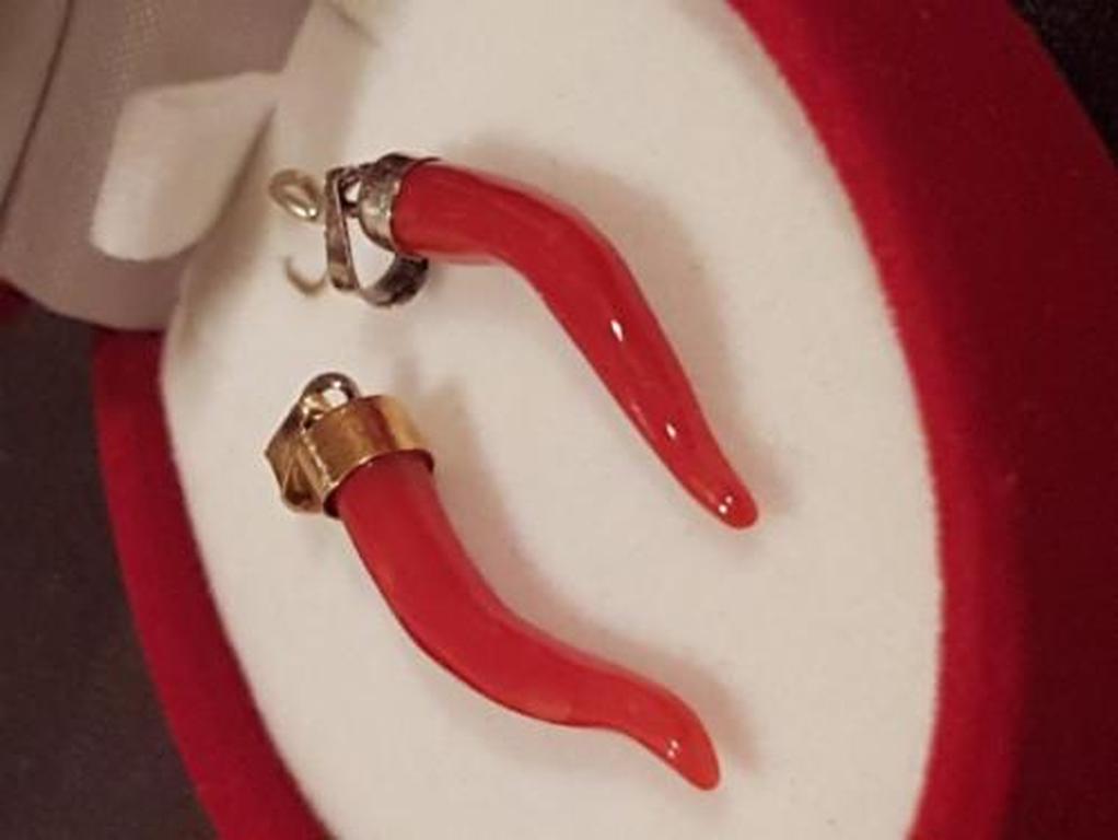 Hoorn koraal  2 pz kopen? Bied vanaf 15!