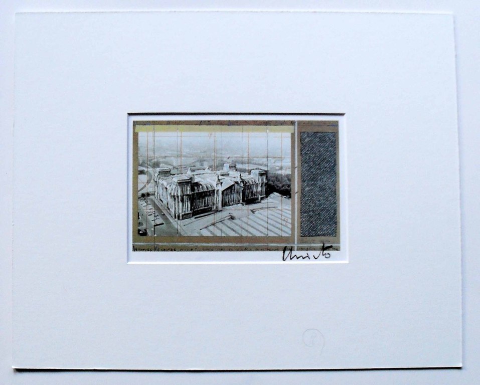 Christo - Reichstag , Project for Berlin 1995 - handgesigneerd  kopen? Bied vanaf 50!