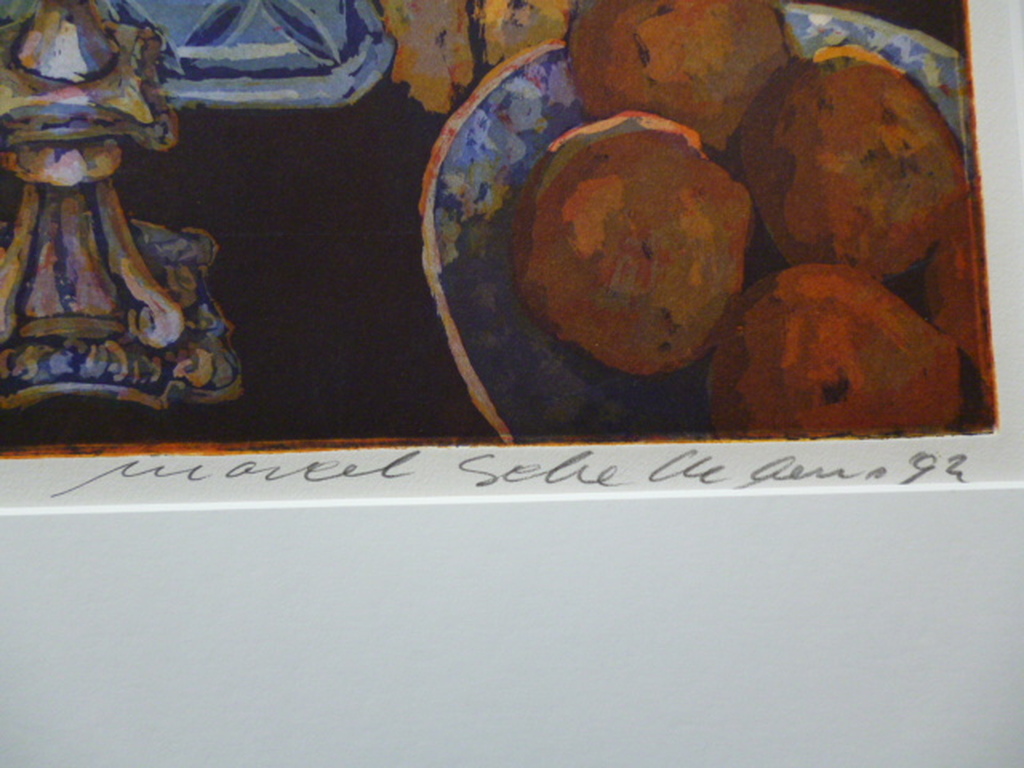 Marcel Schellekens - kleurenets - Stilleven met fruit in interieur kopen? Bied vanaf 175!